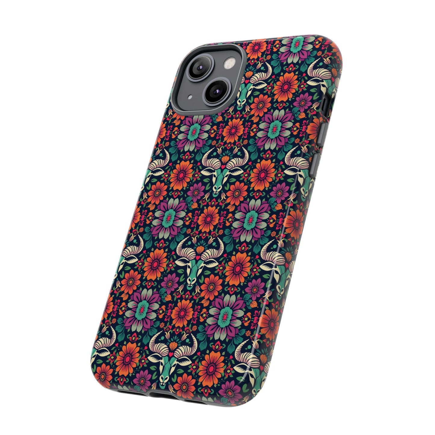 Tough Cases, Taurus, Zodiac v4, Flower Pattern