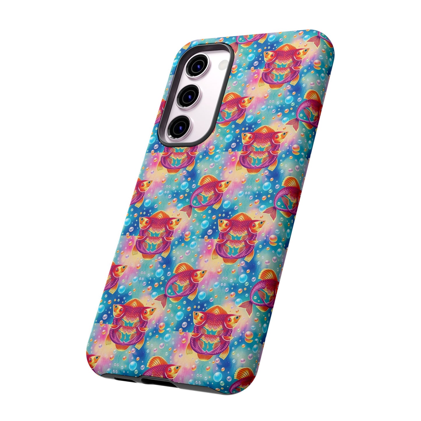 Tough Cases, Pisces, Zodiac v1, Bubble Pattern