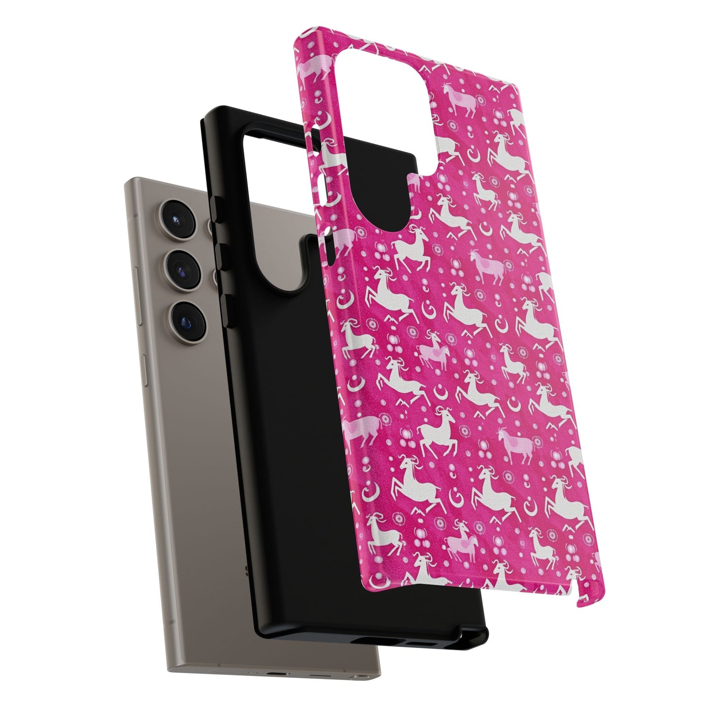 Tough Cases, Capricorn, Zodiac v1, Bubble Pattern