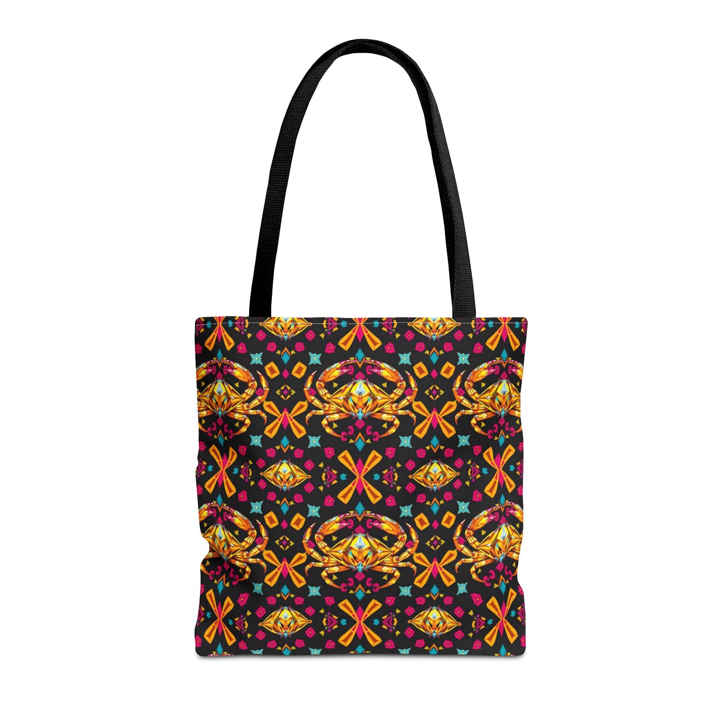 Tote Bag (AOP), Cancer, Zodiac v1, Jewel Pattern
