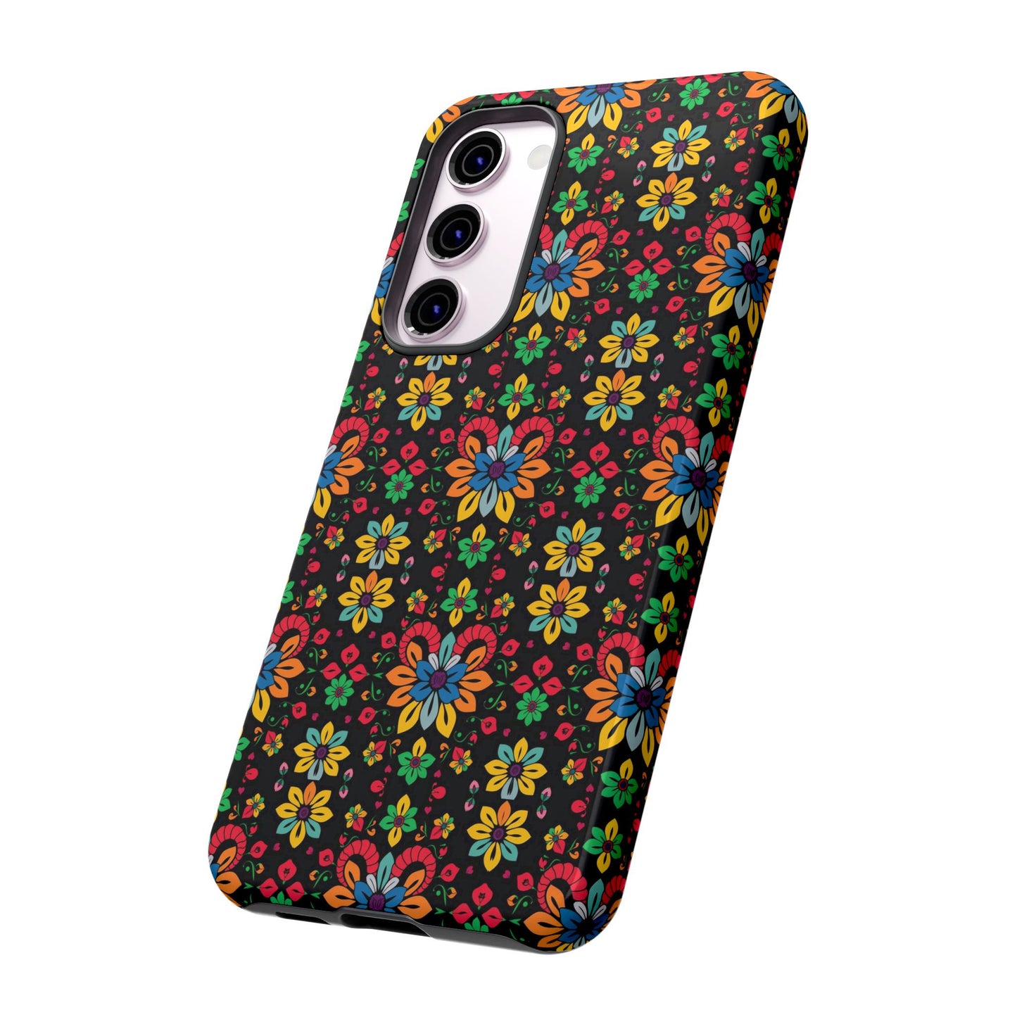 Tough Cases, Aries, Zodiac v2, Flower Pattern