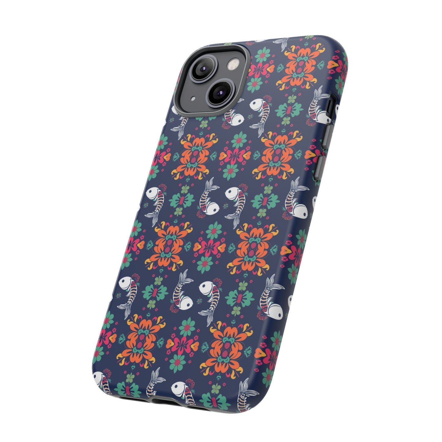 Tough Cases, Pisces, Zodiac, Flower Pattern