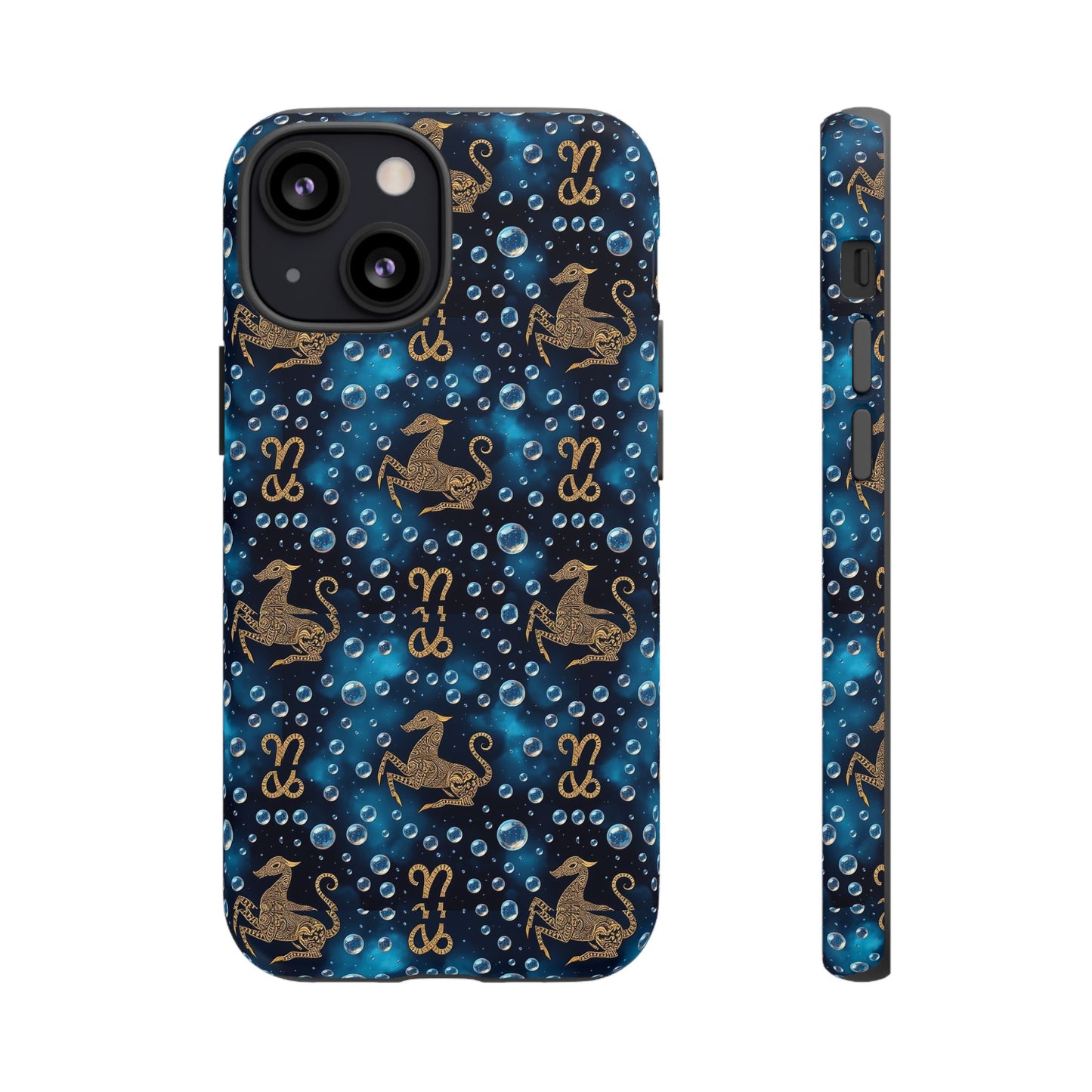 Tough Cases, Capricorn, Zodiac, Bubble Pattern