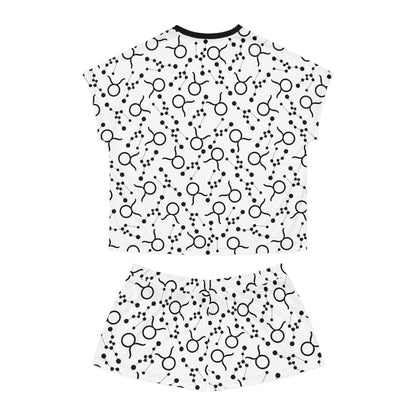 Women's Short Pajama Set Taurus Zodiac Sign (AOP)