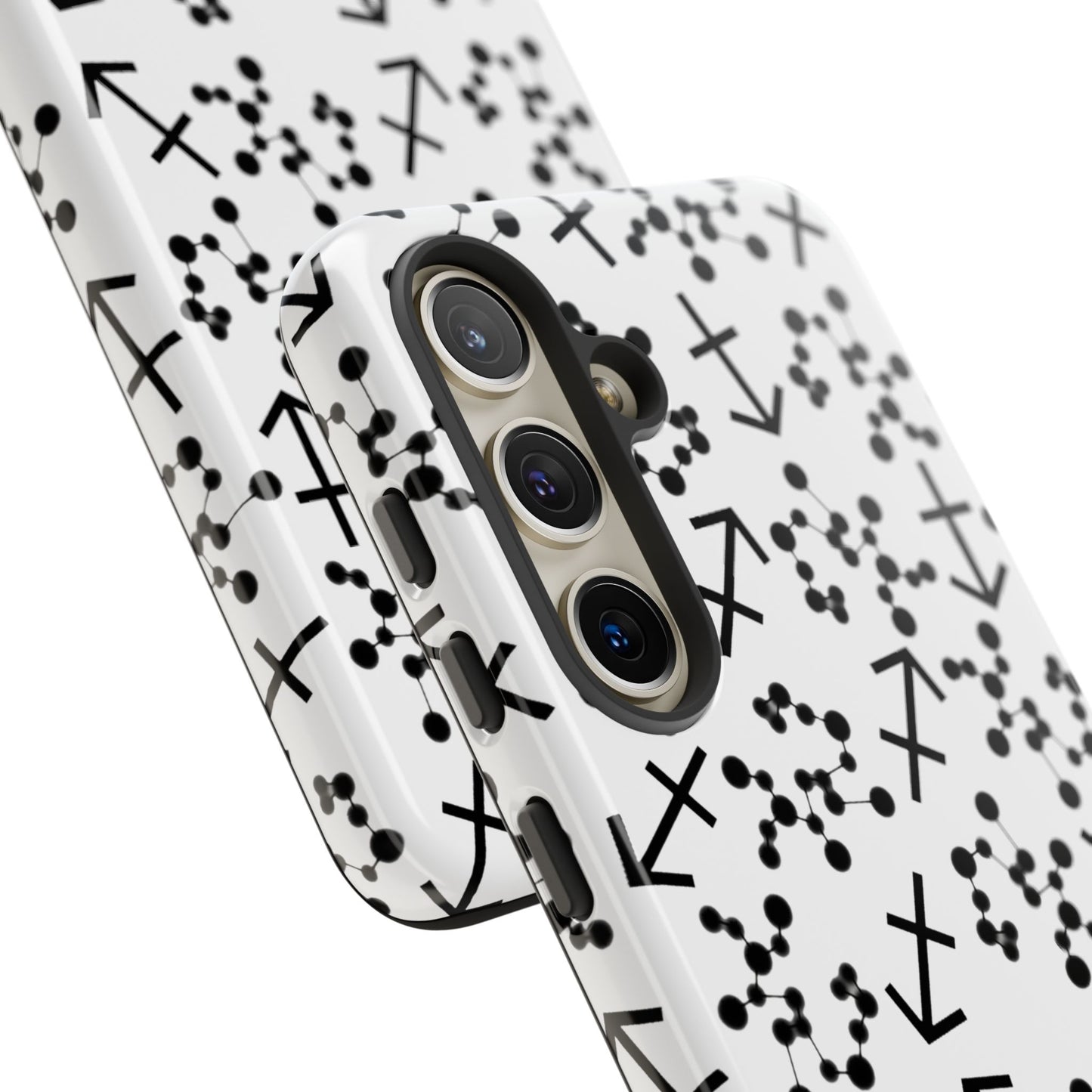 Tough Cases with the Sagittarius Zodiac sign for iPhone, Samsung Galaxy, and Google Pixel devices