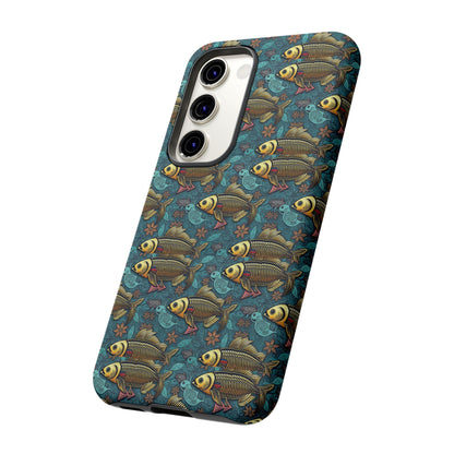 Tough Cases, Pisces, Zodiac v1, Metal Pattern