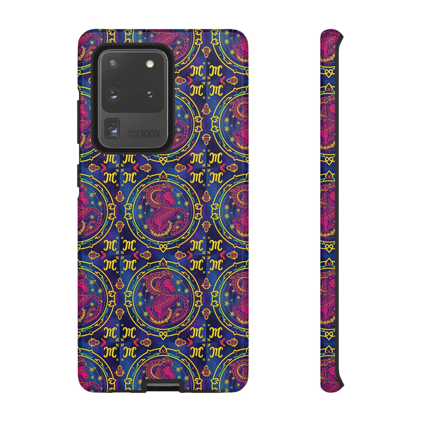 Tough Cases, Capricorn, Zodiac, Metal Pattern