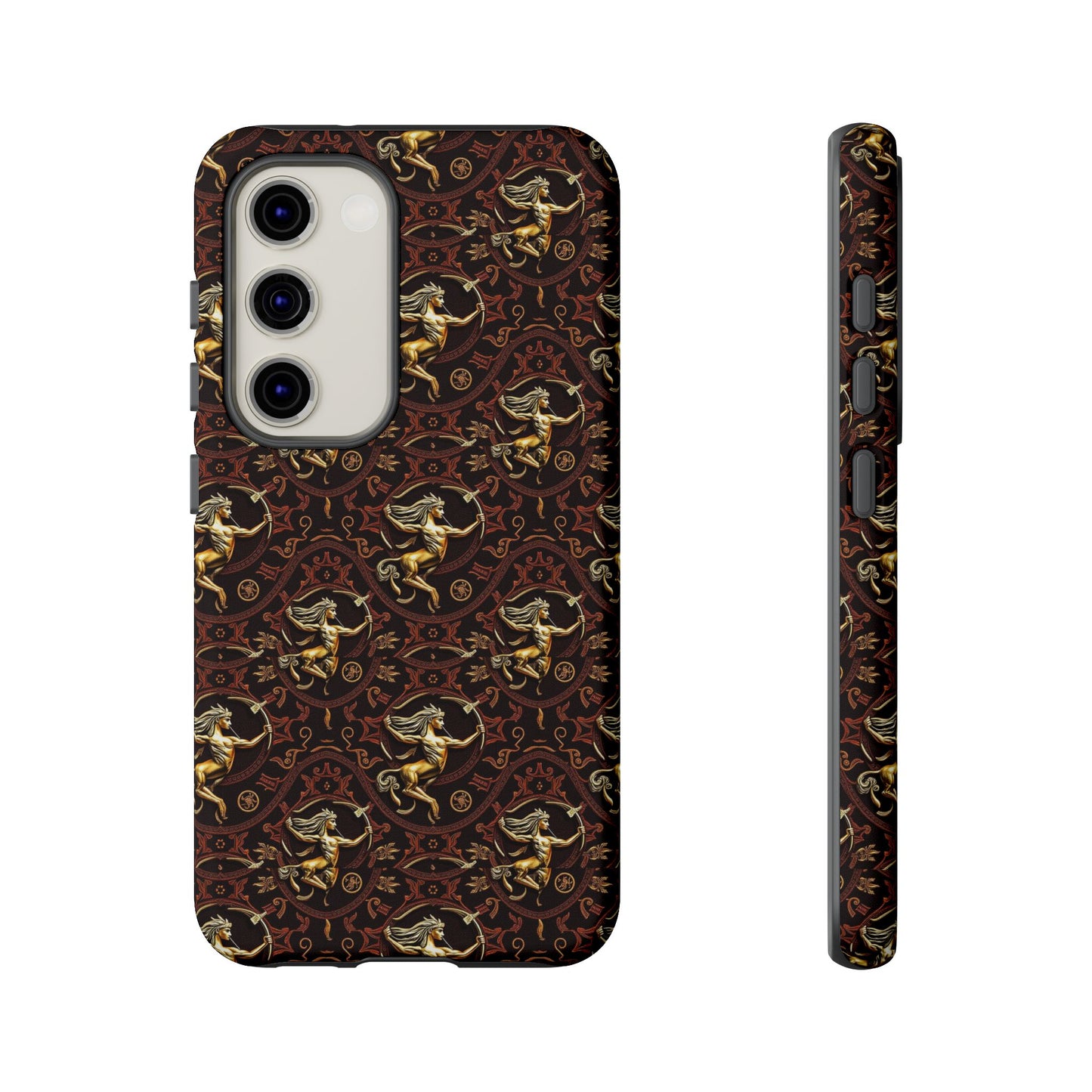 Tough Cases, Sagittarius, Zodiac, Metal Pattern