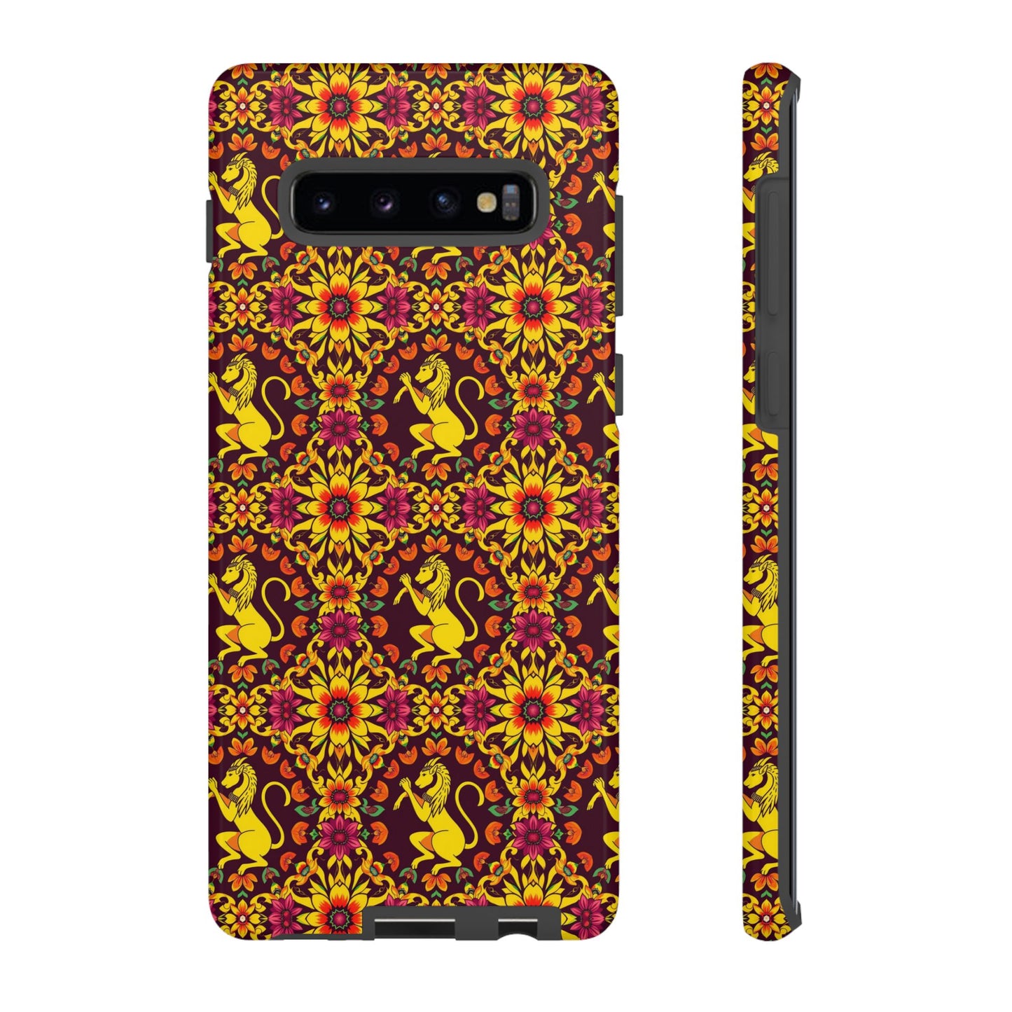 Tough Cases, Virgo, Zodiac v1, Flower Pattern