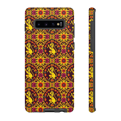 Tough Cases, Virgo, Zodiac v1, Flower Pattern