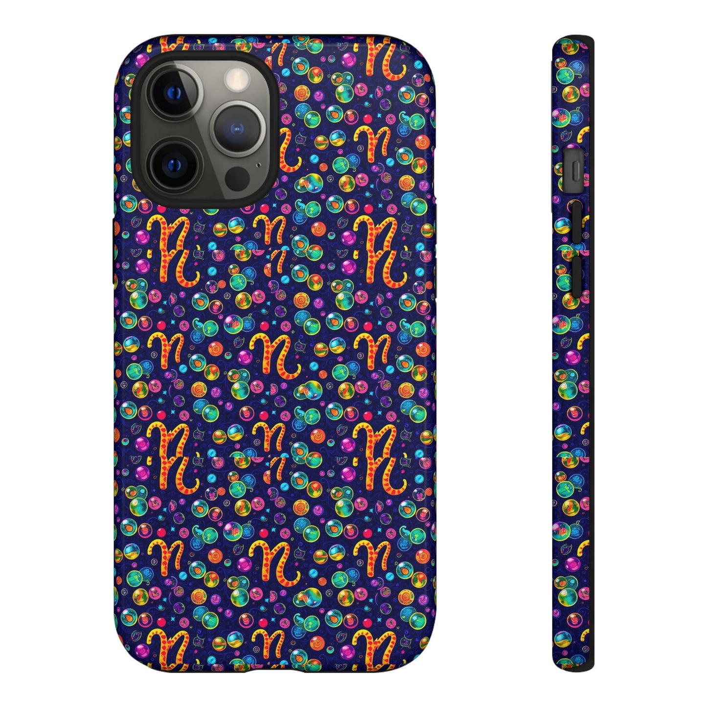 Tough Cases, Aquarius, Zodiac, Bubble Pattern