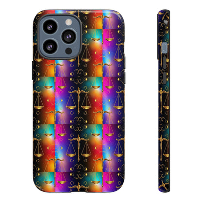 Tough Cases, Libra, Zodiac v1, Metal Pattern