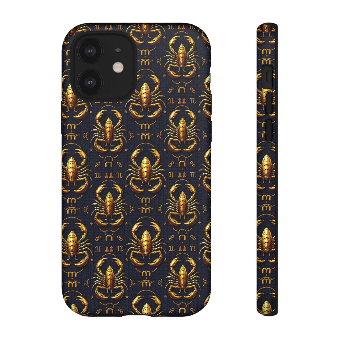 Tough Cases, Scorpio, Zodiac, Metal Pattern