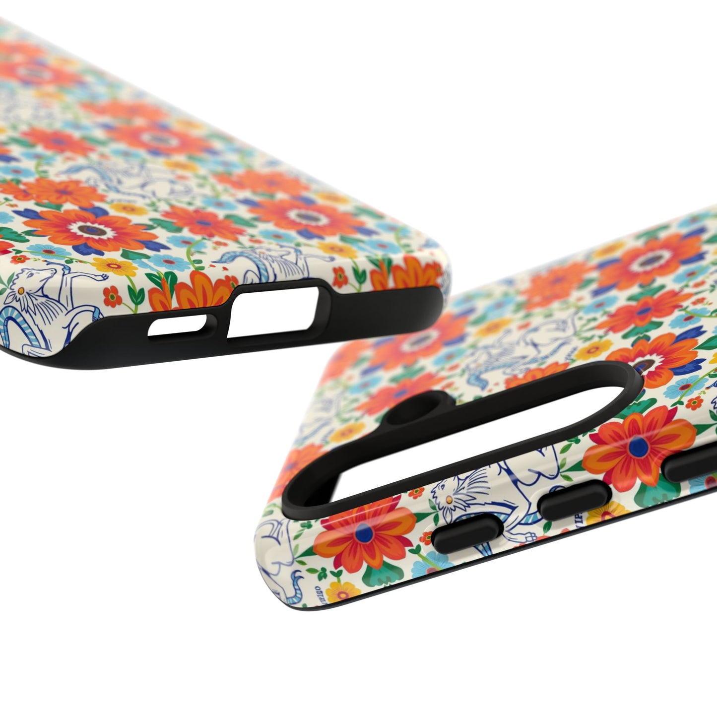 Tough Cases, Virgo, Zodiac v4, Flower Pattern
