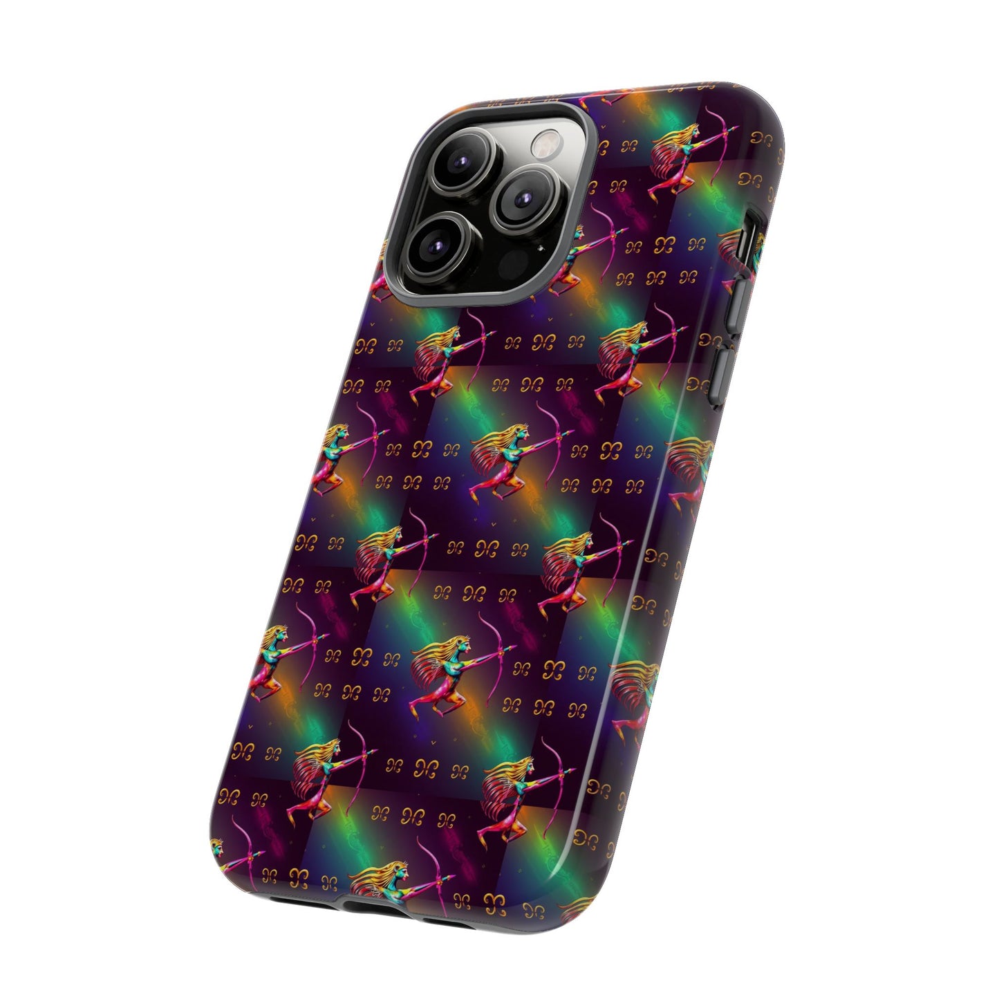 Tough Cases, Sagittarius, Zodiac v1, Metal Pattern