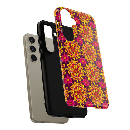 Tough Cases, Scorpio, Zodiac v1, Flower Pattern