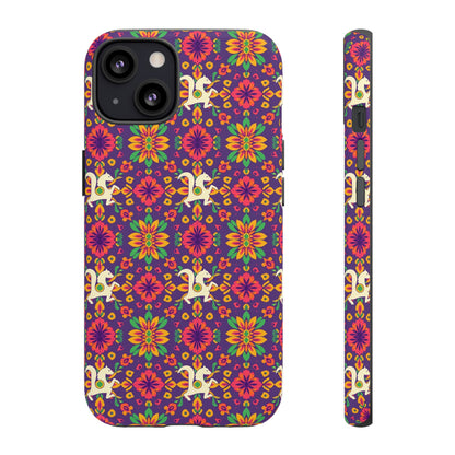 Tough Cases, Aquarius, Zodiac v1, Flower Pattern