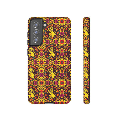 Tough Cases, Virgo, Zodiac v1, Flower Pattern
