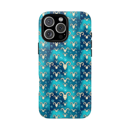 Tough Cases, Aries, Zodiac v1, Bubble Pattern