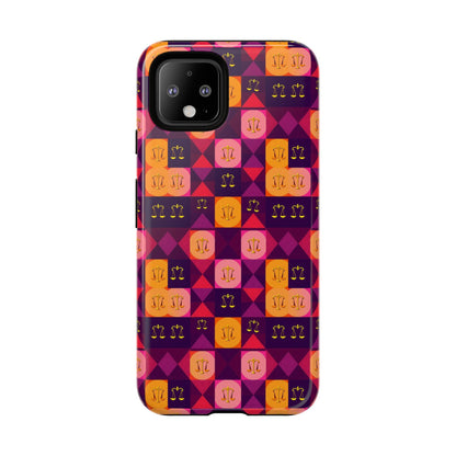 Tough Cases, Libra, Zodiac v1, Shape Pattern
