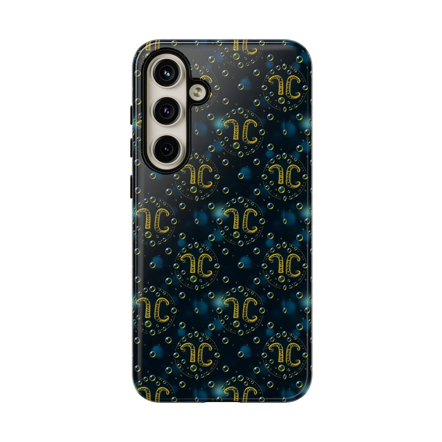 Tough Cases, Aquarius, Zodiac v2, Bubble Pattern