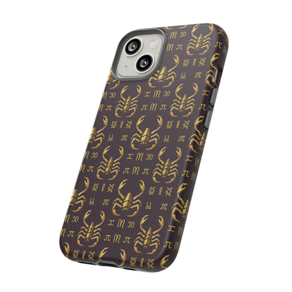 Tough Cases, Scorpio, Zodiac v2, Metal Pattern