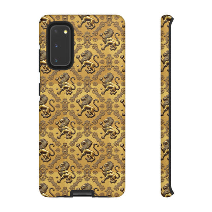 Tough Cases, Leo, Zodiac, Metal Pattern