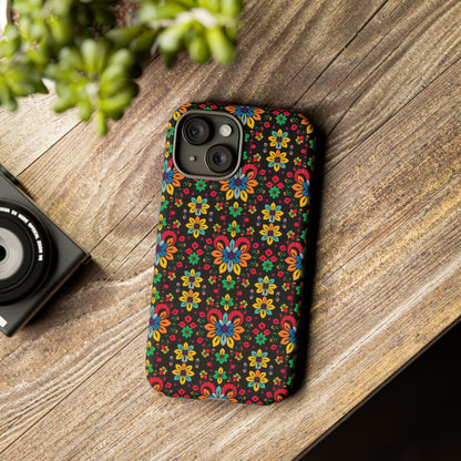 Tough Cases, Aries, Zodiac v2, Flower Pattern