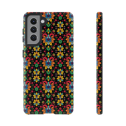Tough Cases, Aries, Zodiac v2, Flower Pattern