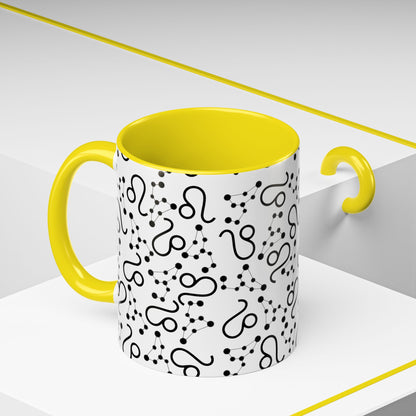 Accent Coffee Mug with the Leo sign (11, 15oz)