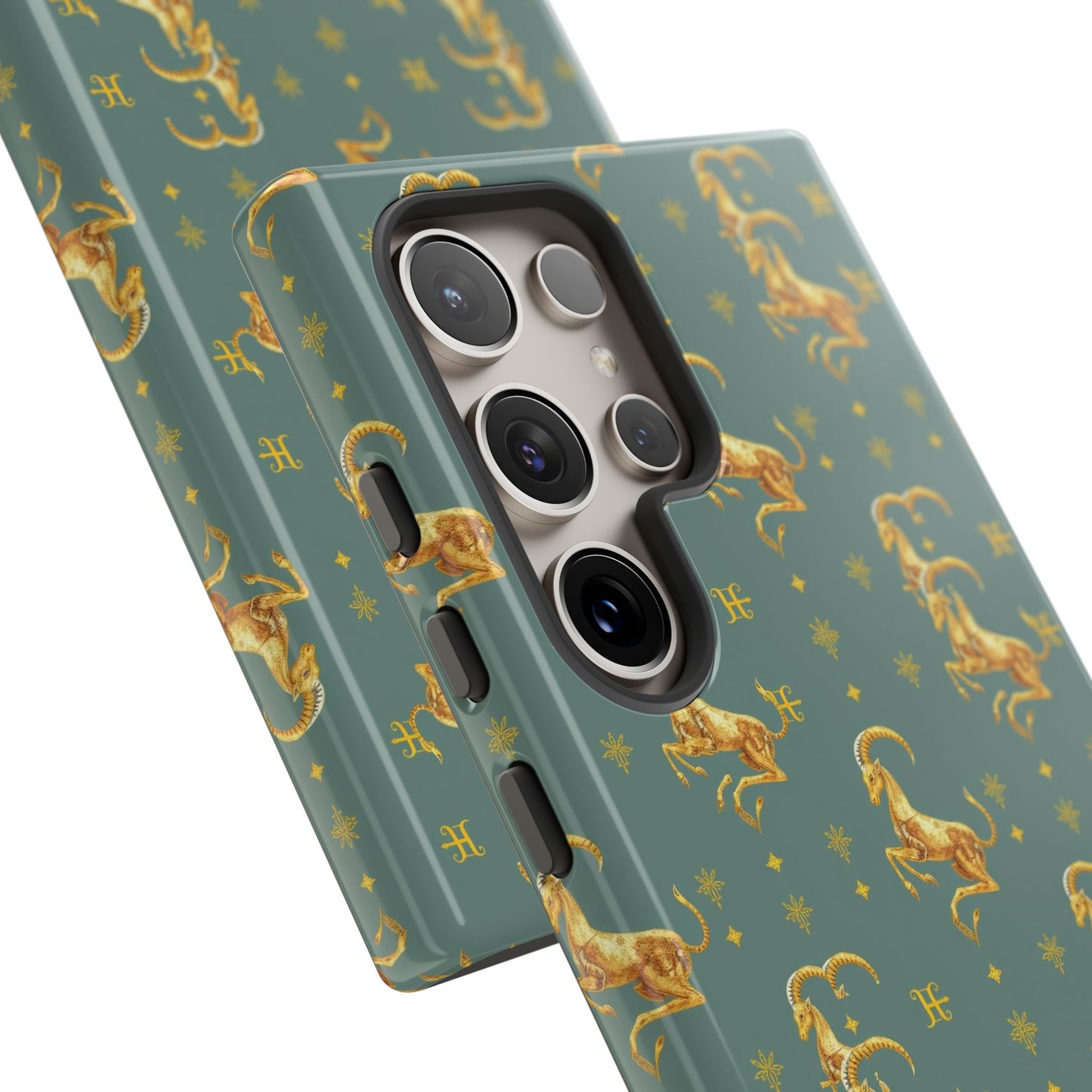 Tough Cases, Capricorn, Zodiac v1, Metal Pattern