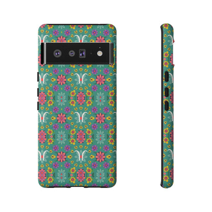 Tough Cases, Aquarius, Zodiac v4, Flower Pattern