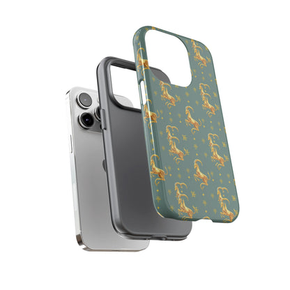Tough Cases, Capricorn, Zodiac v1, Metal Pattern