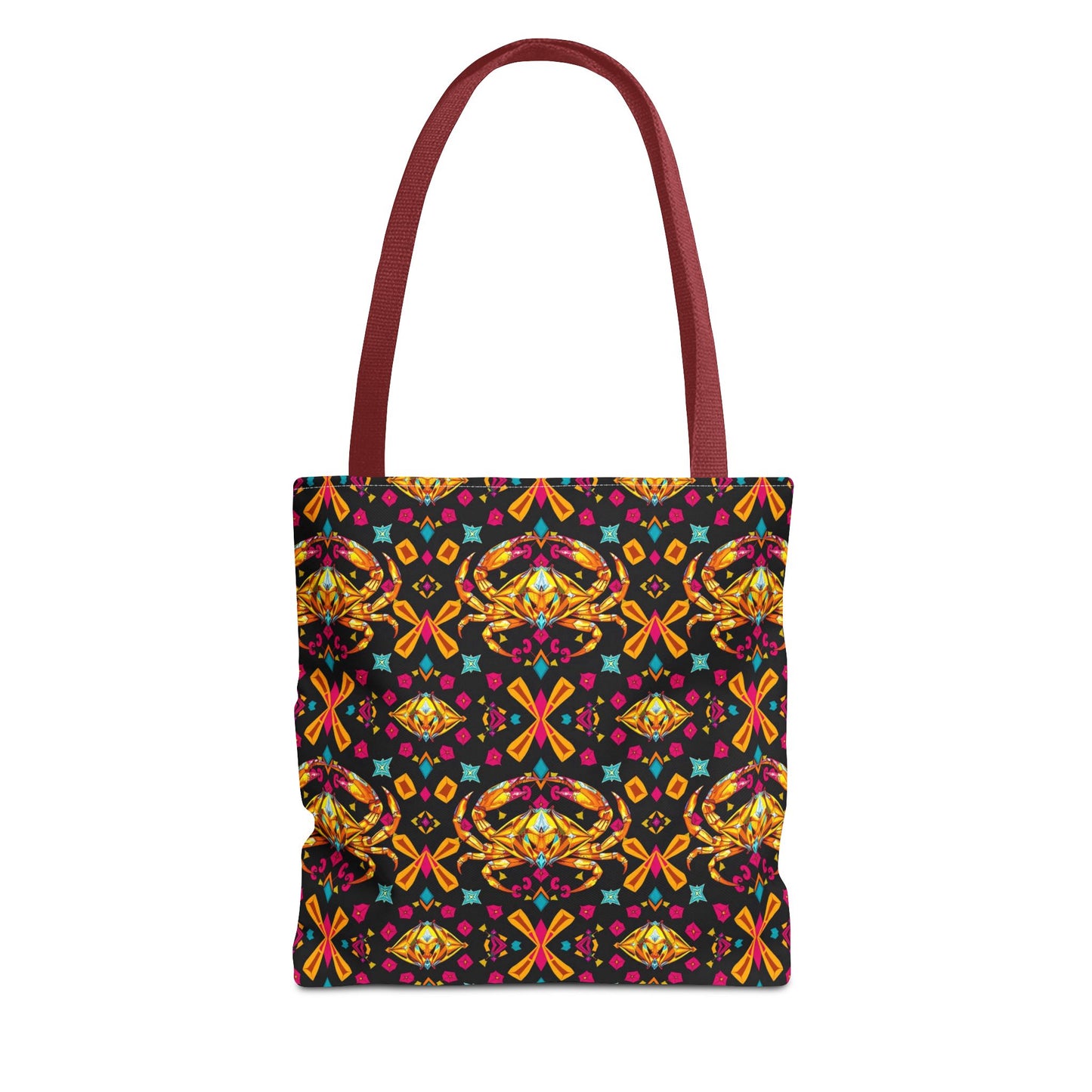 Tote Bag (AOP), Cancer, Zodiac v1, Jewel Pattern