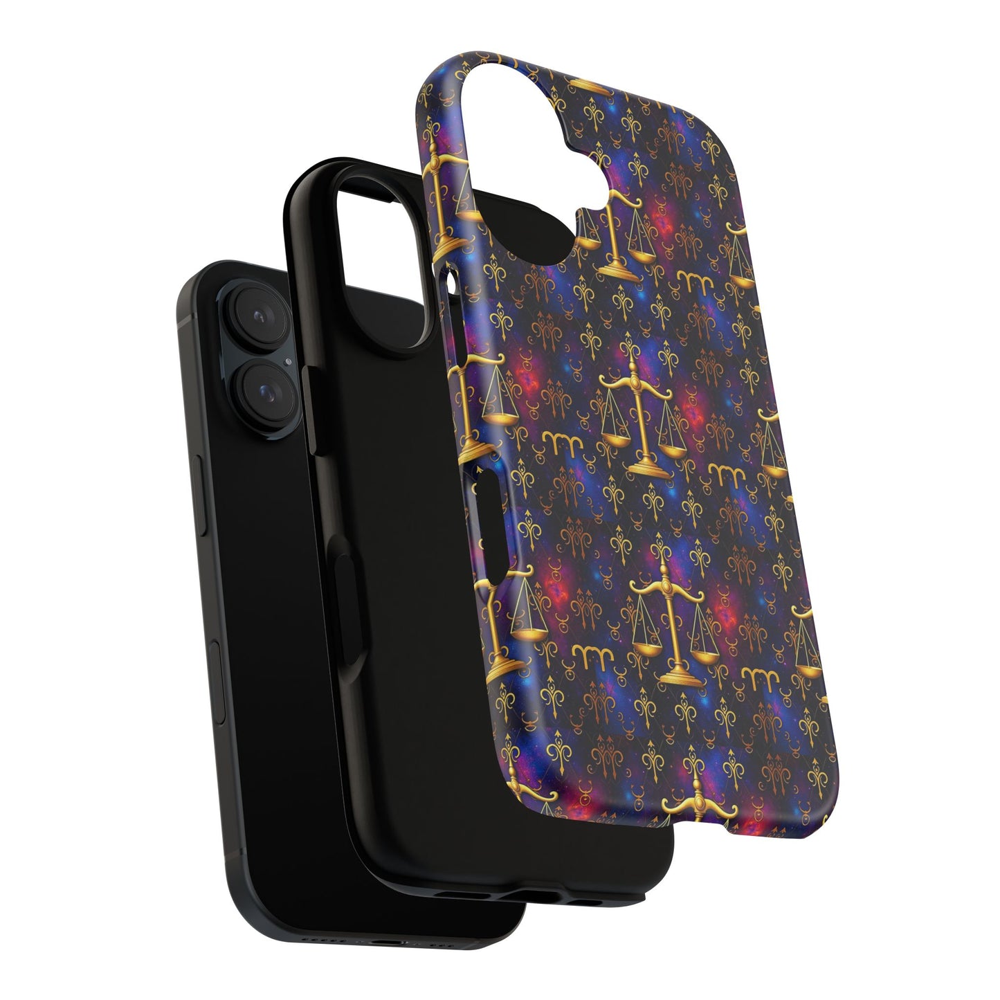 Tough Cases, Libra, Zodiac v2, Metal Pattern