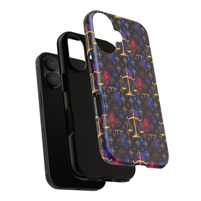 Tough Cases, Libra, Zodiac v2, Metal Pattern