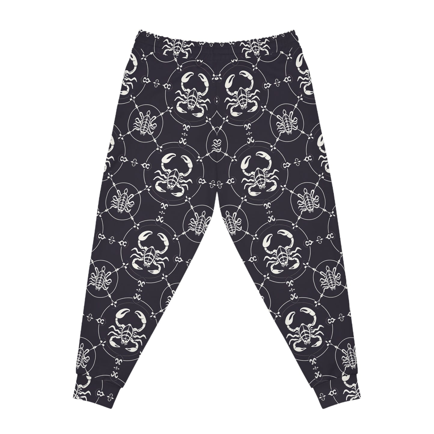 Athletic Joggers, Zodiac Design, Pattern, Scorpio, AOP