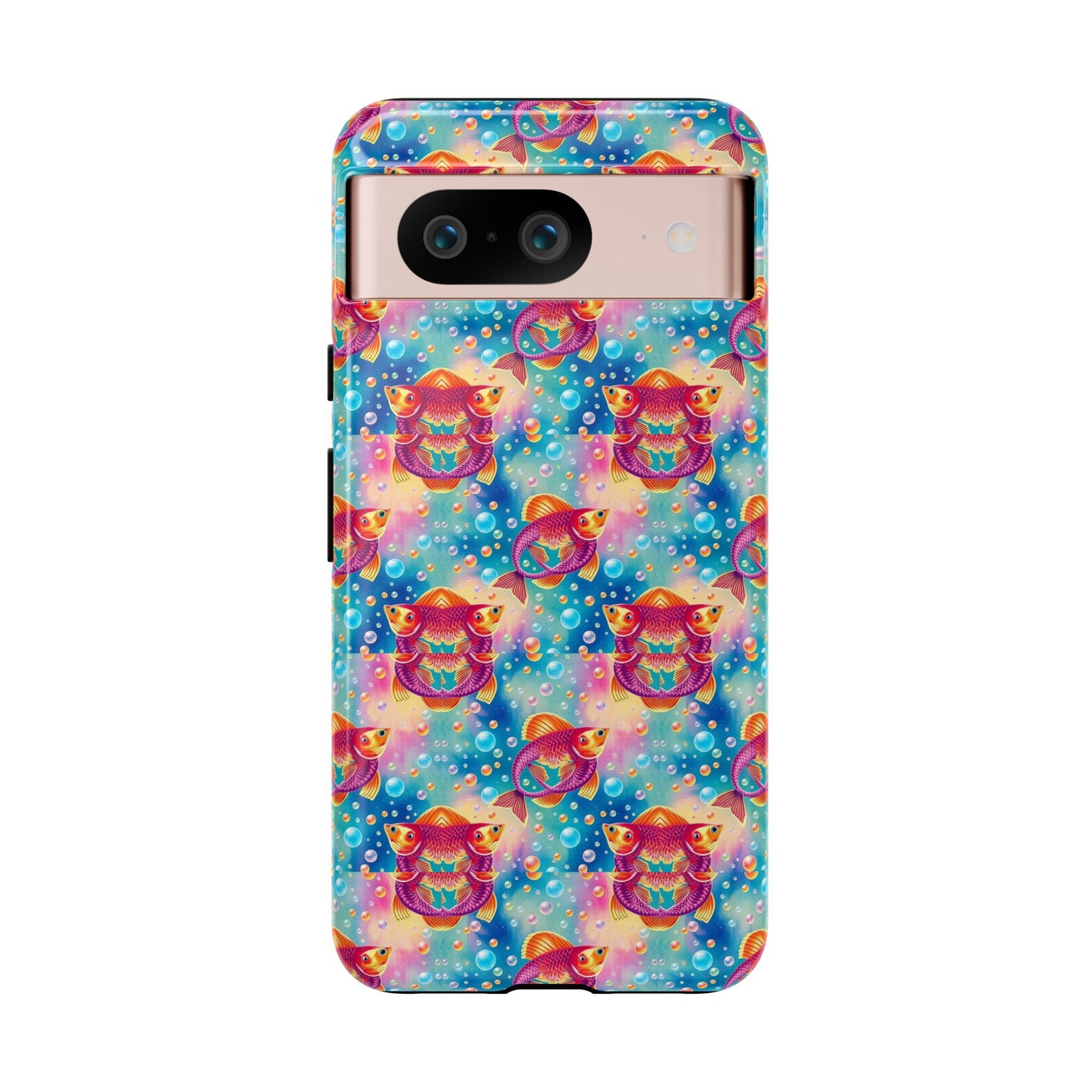 Tough Cases, Pisces, Zodiac v1, Bubble Pattern