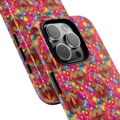 Tough Cases, Scorpio, Zodiac, Bubble Pattern