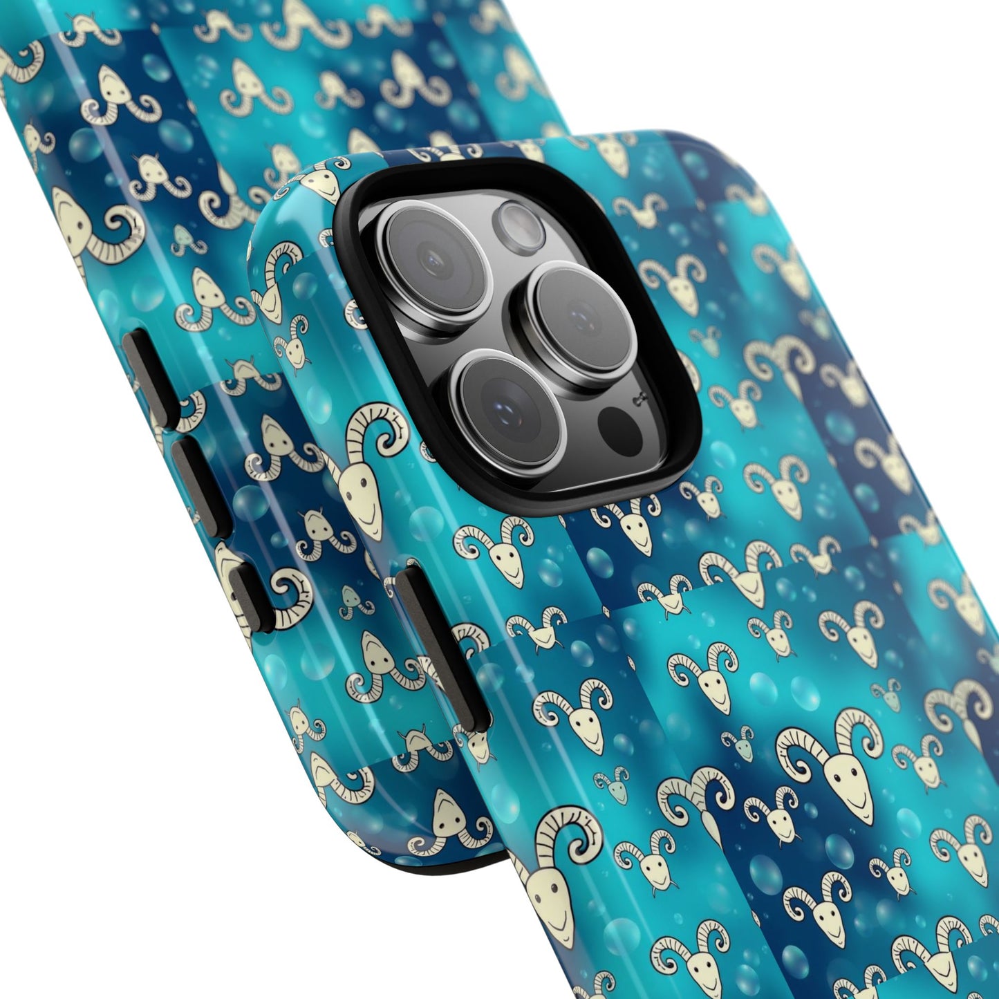 Tough Cases, Aries, Zodiac v1, Bubble Pattern