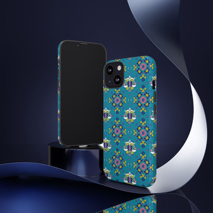 Tough Cases, Libra, Zodiac v2, Flower Pattern