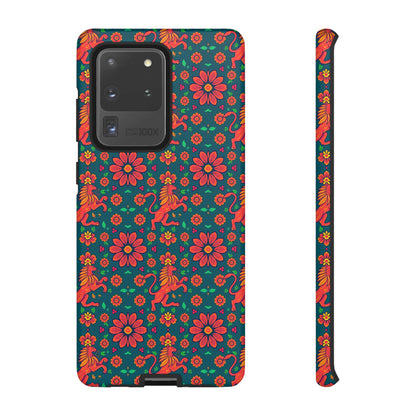 Tough Cases, Leo, Zodiac v2, Flower Pattern