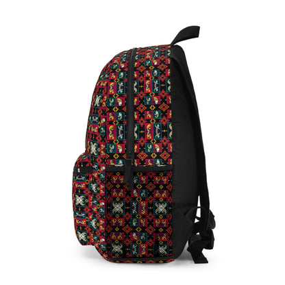 Backpack, Pisces, Zodiac v1, Shapes Pattern