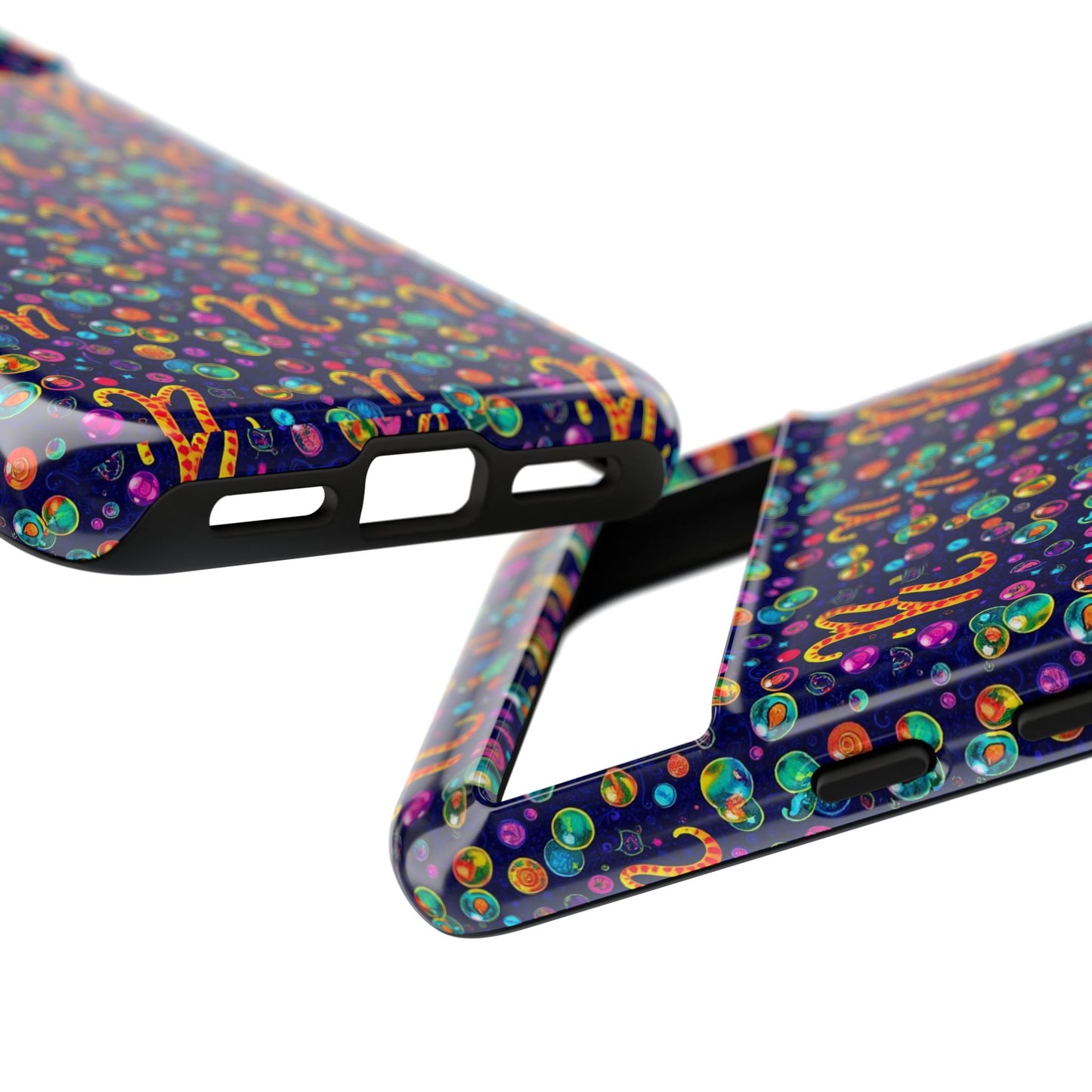 Tough Cases, Aquarius, Zodiac, Bubble Pattern