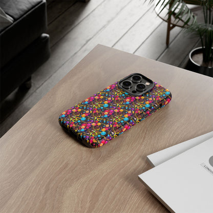Tough Cases, Sagittarius, Zodiac v1, Bubble Pattern