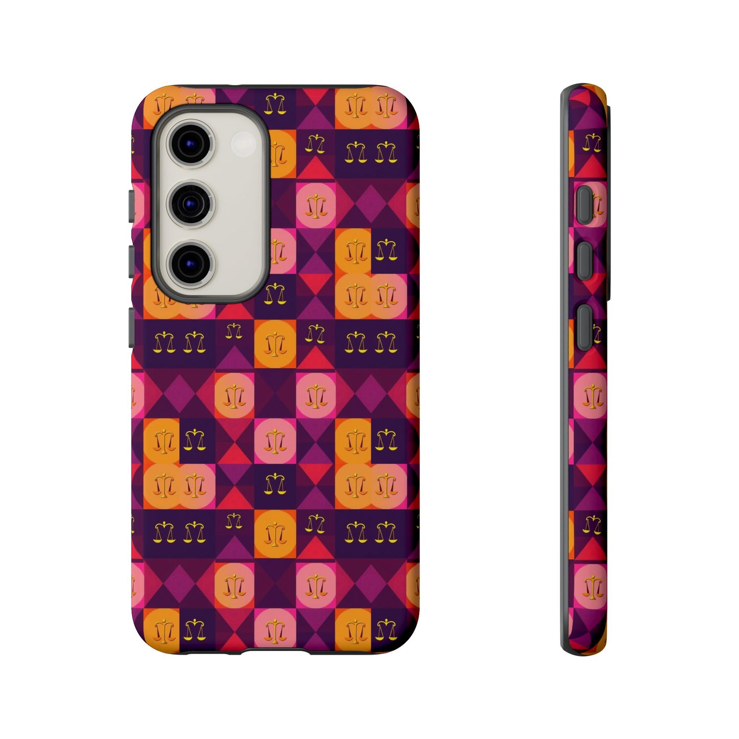 Tough Cases, Libra, Zodiac v1, Shape Pattern