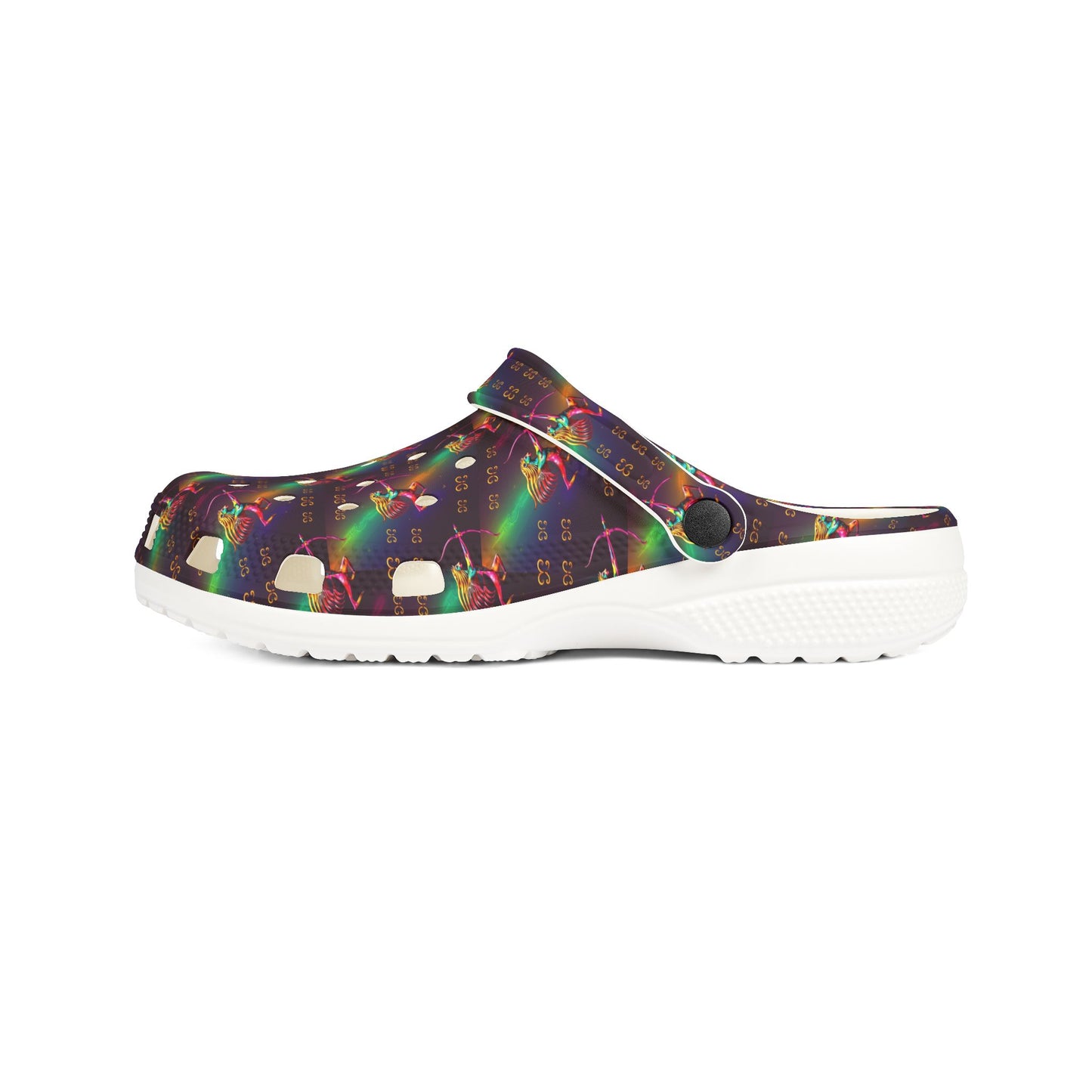 EVA Foam Rubber Shoes, (AOP), Sagittarius, Zodiac v1, Pattern