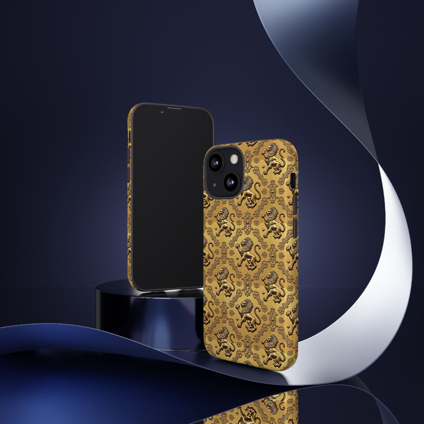 Tough Cases, Leo, Zodiac, Metal Pattern