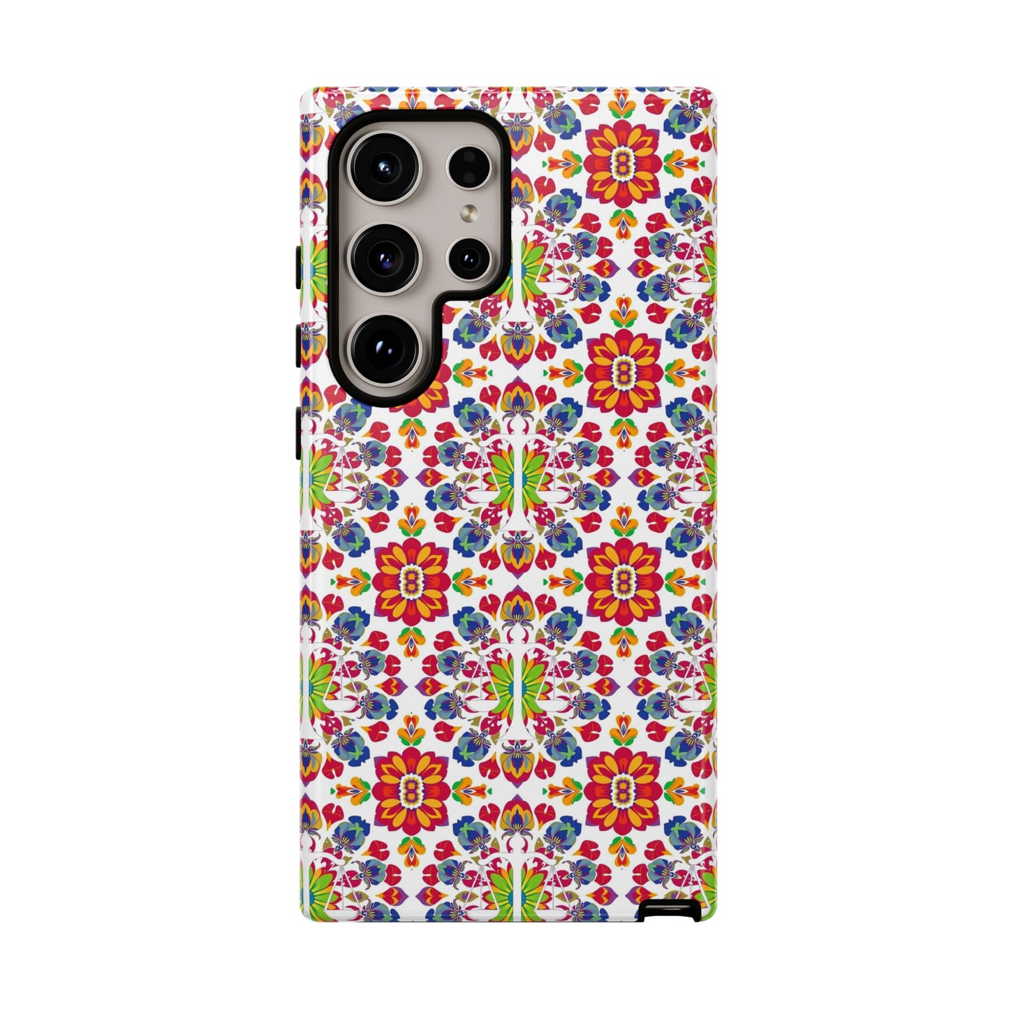 Tough Cases, Libra, Zodiac v1, Flower Pattern