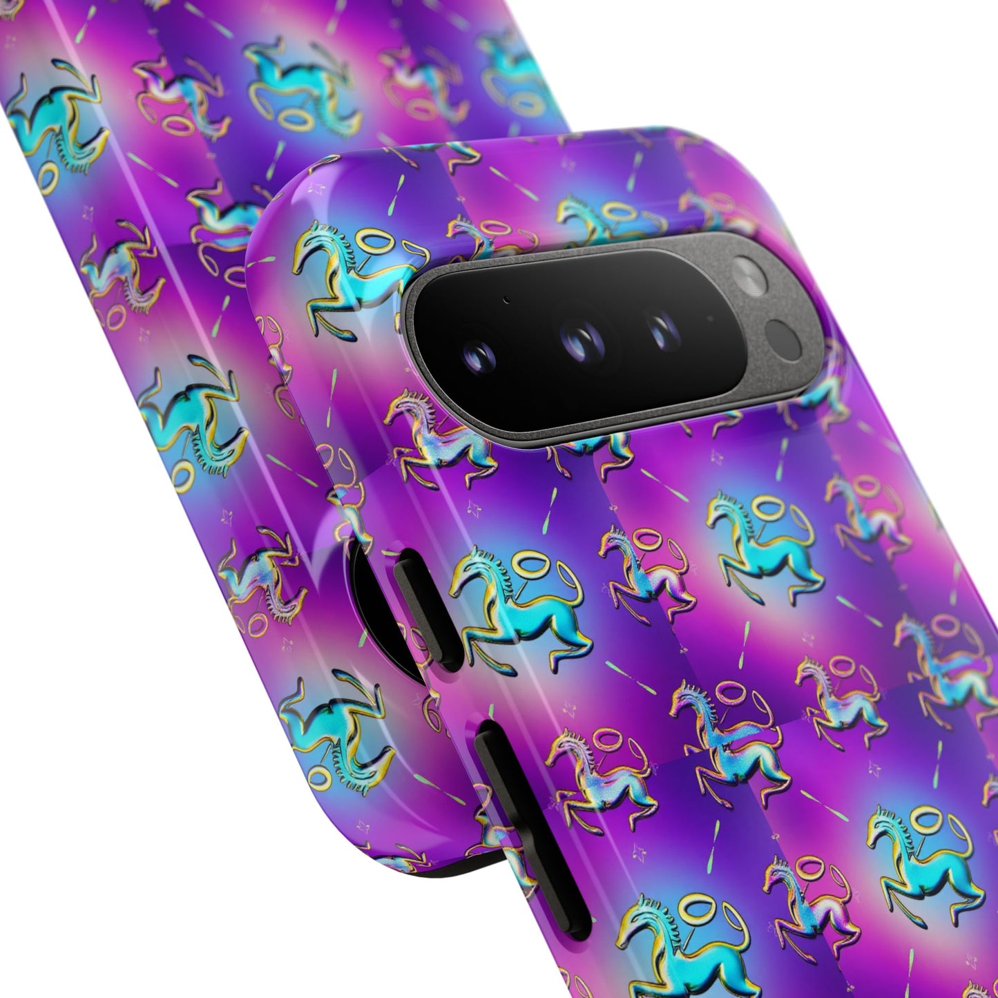Tough Cases, Aquarius, Zodiac, Metal Pattern